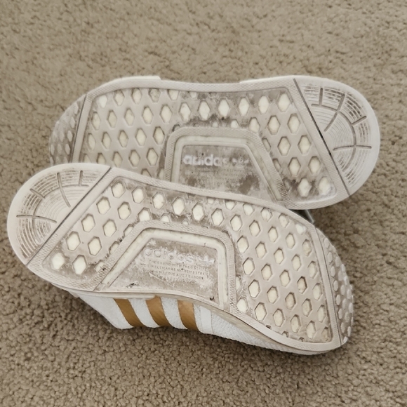 Adidas NMD_R1 shoes women’s white and rose gold - Picture 4 of 7